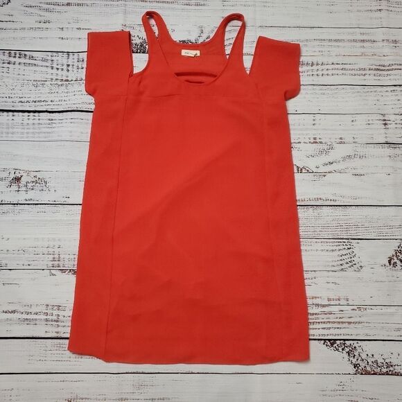 Silence & Noise Dress Cold Shoulder Short Shift Dress (Urban Outfitters) - Picture 2 of 10